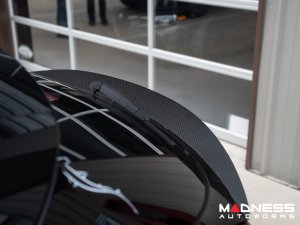 Alfa Romeo Stelvio Rear Spoiler - Carbon Fiber - Mid Spoiler Alfa Romeo Stelvio Rear Spoiler - Carbon Fiber - Mid Spoiler